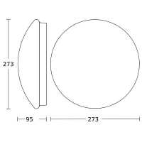 Steinel Sensor-Innenleuchte RS 16 L S