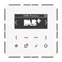 Jung Smart Radio DAB+ Serie CD alpinweiß