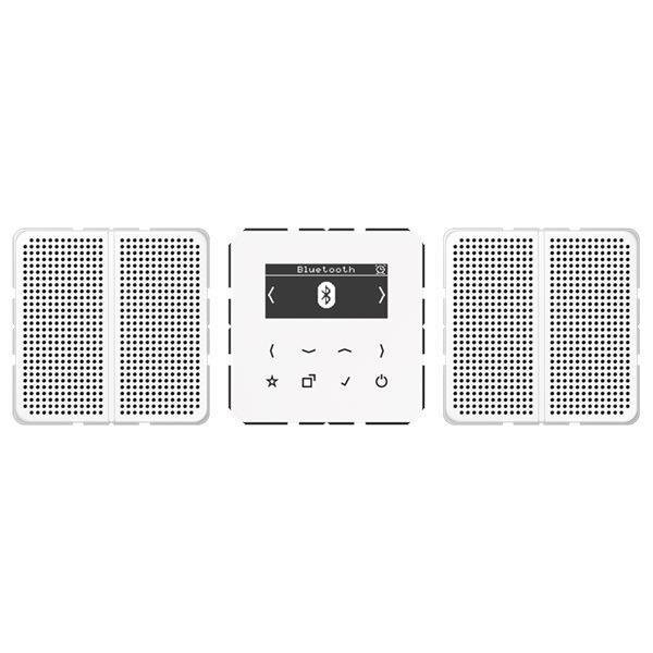 Jung Smart Radio DAB+ Bluetooth Set Stereo Serie CD alpinweiß