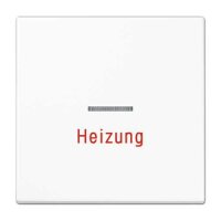 Jung Wippe 1fach mit Lichtleiter Heizung Serie LS...