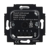 Busch-Jaeger 6401 U-102 Universal Relais-Einsatz 1-fach...