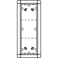 Ritto Aufputzrahmen 3 Modulplätze silber 1883320