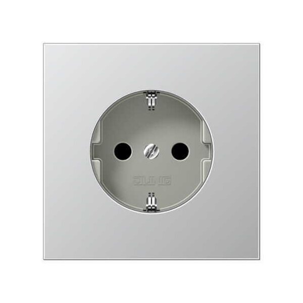 Jung Schuko Steckdose SAFETY+ Serie LS Aluminium