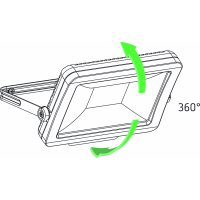 Theben LED-Strahler theLeda B20L WH