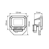 EsyLux Strahler SUN OFL TR 1000 830 WH