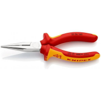 Knipex 25 06 160 Flachrundzange mit Schneide...