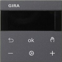 Gira S3000 RTR Display System 55 anthrazit