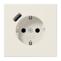 Jung Schuko Steckdose mit USB-Ladegerät SAFETY+...