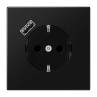 Jung Schuko Steckdose mit USB-Ladegerät SAFETY+...