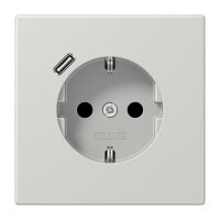 Jung Schuko Steckdose mit USB-Ladegerät SAFETY+...