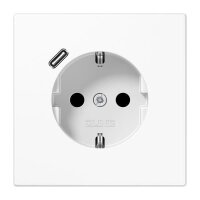 Jung Schuko Steckdose mit USB-Ladegerät SAFETY+...