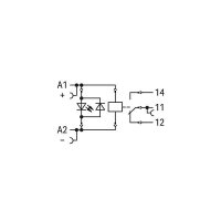 Wago Relaisbaustein 788-354 24VDC 16A 1 Wechsler