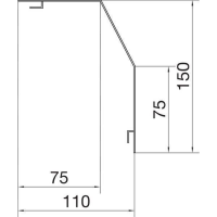 Hager RK1509010 Rangierkanal-Abdeckprofil aus PVC zu RK...