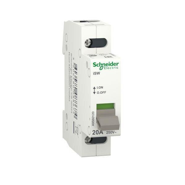 Schneider Electric A9S60120 Lasttrennschalter iSW, 1P, 20A, 250V