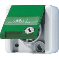 Jung Schuko Steckdose E-Bike-Ladesymbol mit...