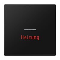 Jung Wippe 1fach mit Lichtleiter Heizung Serie LS...