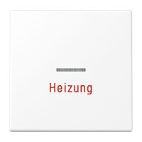 Jung Wippe 1fach mit Lichtleiter Heizung Serie LS...