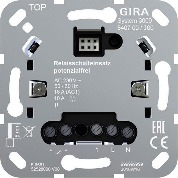 Gira System 3000 Relaisschalteinsatz potenzialfrei