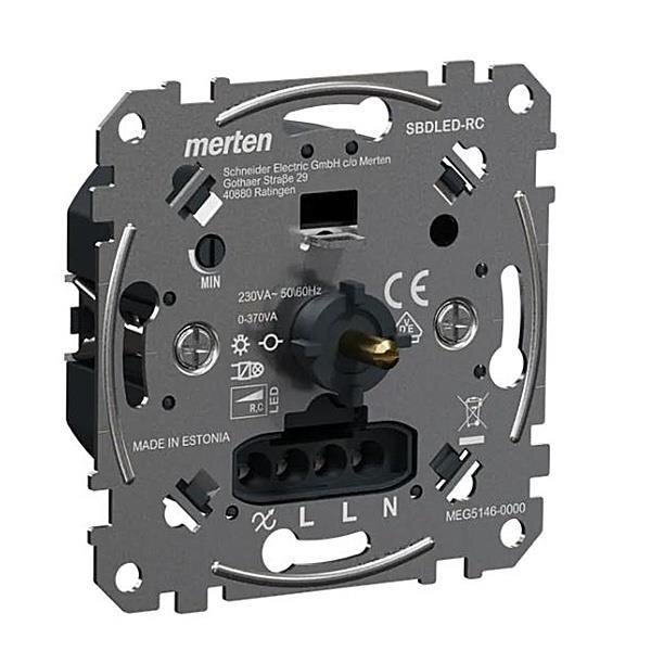 Merten Multiwire LED Drehdimmer-Einsatz AC 230 V 50/60 Hz