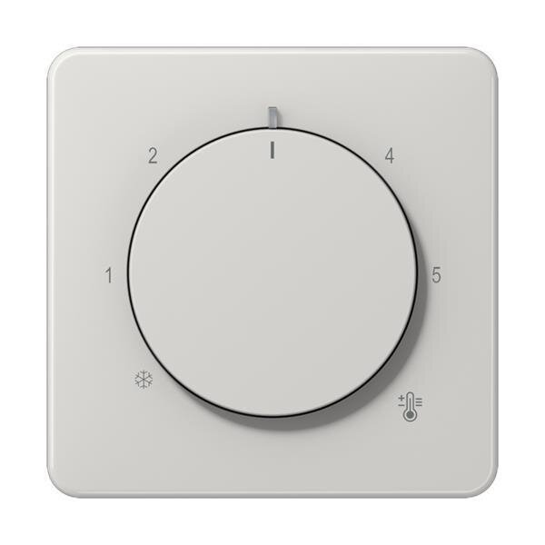 Jung Abdeckung für Thermostat Serie CD lichtgrau