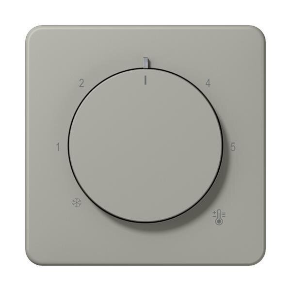 Jung Abdeckung für Thermostat Serie CD platin