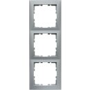 Berker 10139939 Rahmen 3fach S.1 aluminium matt