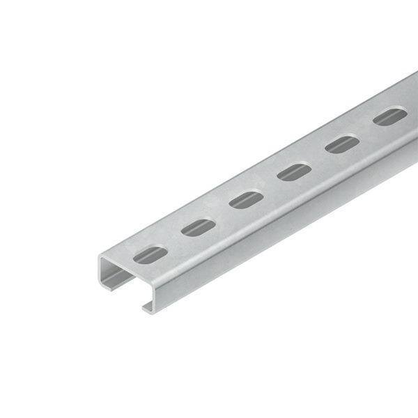 Niedax Ankerschiene 2970/2 SW16mm gelocht 30x15x2000mm