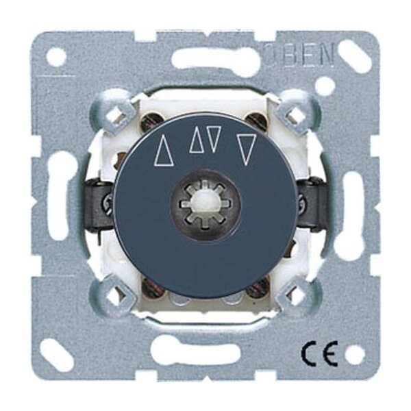 Jung Jalousie-Drehschalter Wendeschalter/-taster 1-pol. (1 Antrieb)