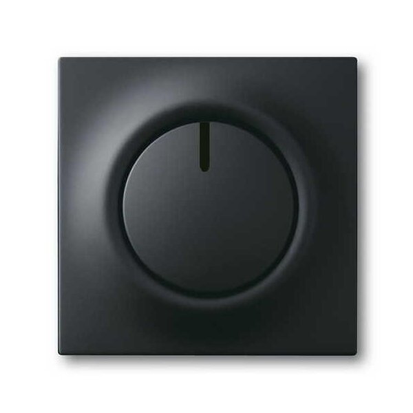 Busch-Jaeger 6540-775 Zentralscheibe für Dimmer Drehknopf schwarz matt