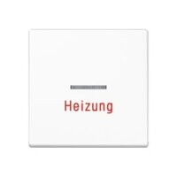 Jung Wippe 1fach mit Lichtleiter Heizung Serie A...