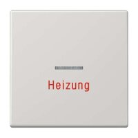 Jung Wippe 1fach mit Lichtleiter Heizung Serie LS lichtgrau