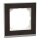 Merten M-Pure Decor-Rahmen 1fach Wenge/aluminium M-Pure Decor