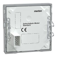 Merten Zeitschaltuhr-Modul Standard aluminium System M