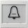 Gira 021703 Wippe BSF + Symbol Klingel groß tastbar System 55 reinweiß glänzend