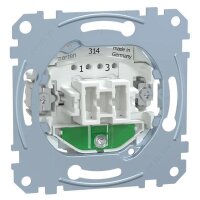 Merten Kreuzschalter-Einsatz m. Orientierungslicht 1-polig 10 AX AC 250 V