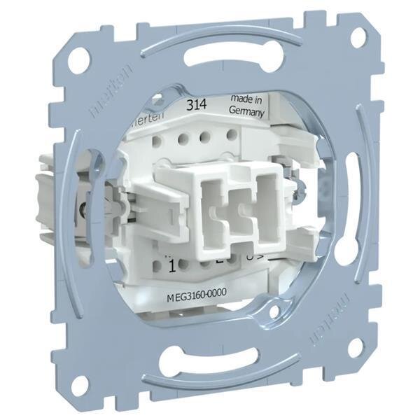 Merten Taster-Einsatz m. Orientierungslicht Schließer 1-polig 10 A AC 250 V