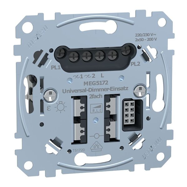 Merten Universal-Dimmer-Einsatz 2fach