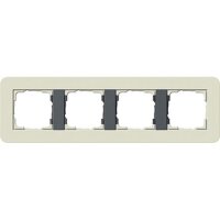 Gira Abdeckrahmen 4fach E3 Sand Soft-Touch