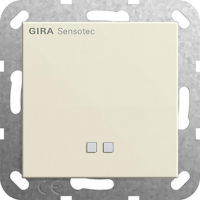 Gira Sensotec + Fernbedienung System 55 cremeweiß...