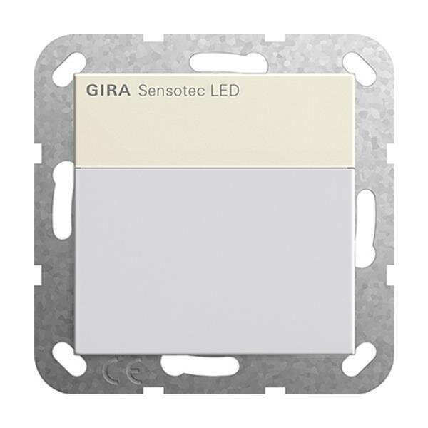 Gira Sensotec LED o. Fernbedienung System 55 cremeweiß glänzend