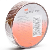 3M Temflex Isolierband 1500 15mmx10m braun