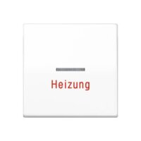 Jung Wippe 1fach mit Lichtleiter Heizung Serie AS...