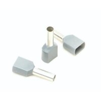 Klauke 87412 Zwillings-Aderendhülse 2x4mm²...