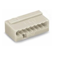 Wago 243-308 Micro Dosenklemme 8fach lichtgrau 50Stück